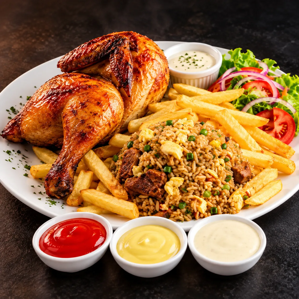 1/2 Pollo a la brasa